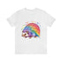 Rainbow Hedgehog - Short Sleeve Tee Ash